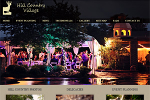 Web Development for Hill Country Village